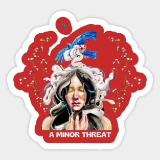 Not a Minor Threat Medusa Alt Variant Sticker